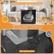 Multi-Function Cat House Nightstand Table with Hidden Litter Box
